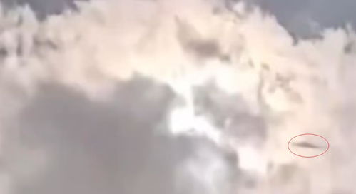 美国日全食期间神秘飞行物现身天空