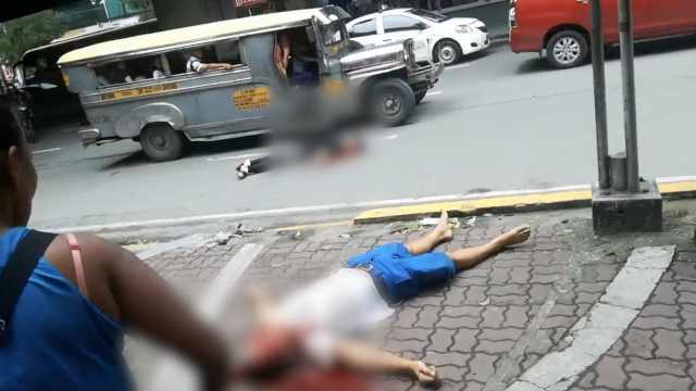 日本人在菲律宾遭枪杀事件曝光监控视频