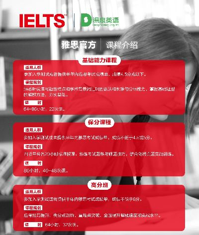 雅思培训课程班——雅思考试成功的关键助力
