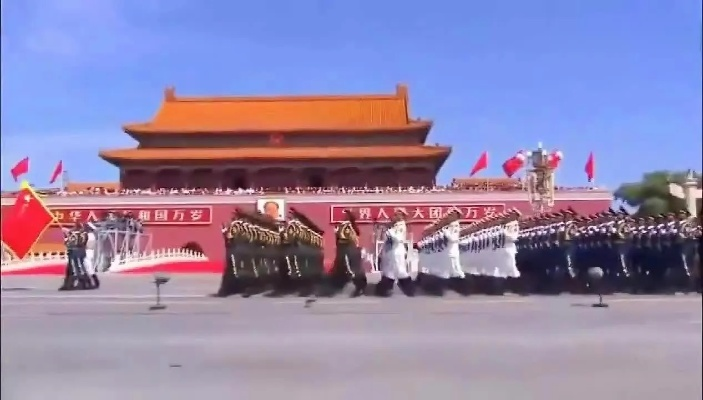 震撼直播阅兵视频，视觉盛宴与历史见证