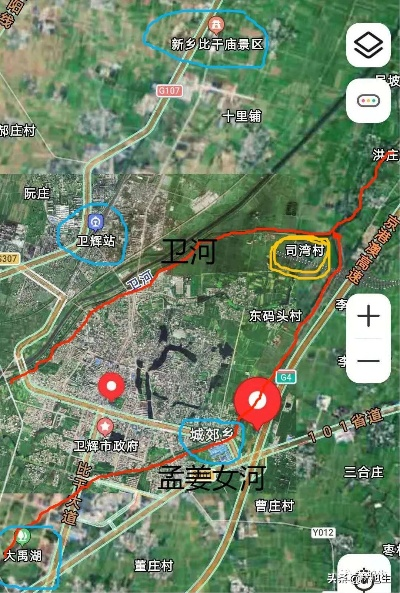 卫辉城区水位回落及希望之析